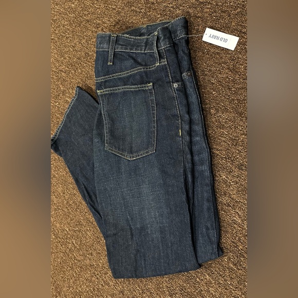 Old Navy Other - NWT Old Navy Straight Jean’s Dark Wash 38x32 men’s bottoms casual pockets